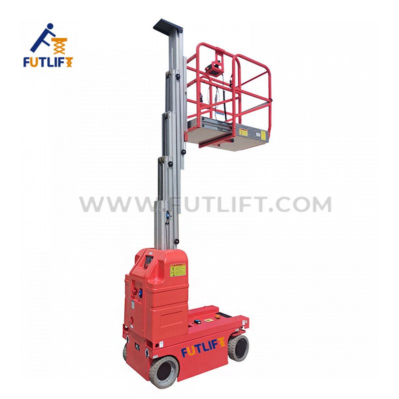 FUTLIFT BRAND High End Single Mast Self Propelled Aluminum Lift ...