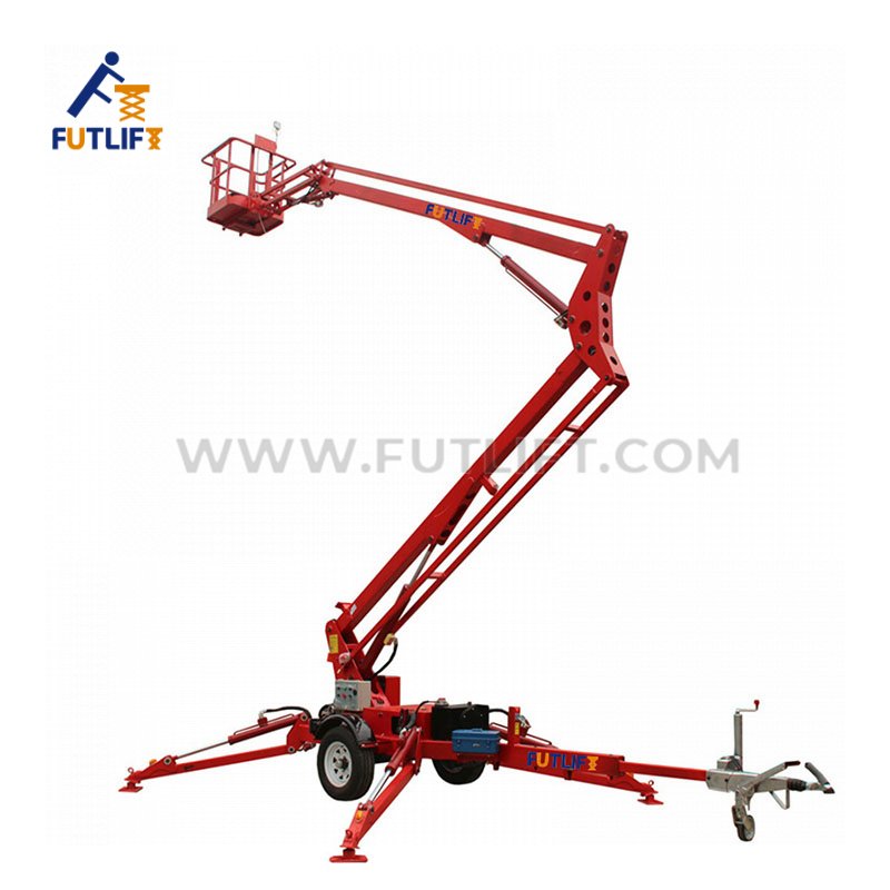 FUTLIFT Brand High End 10-20m Towable Boom Lift Equipment 