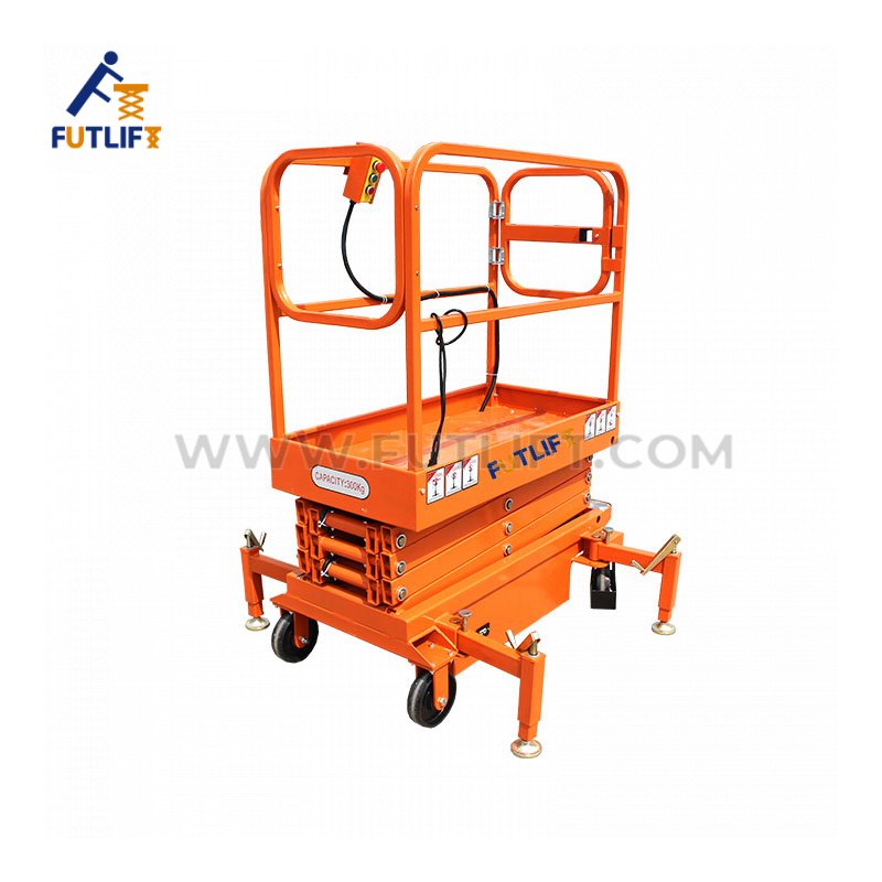 Mini scissor lift,semi electric mini scissor lift,scissor lift platform