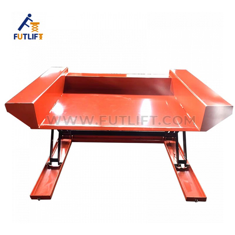 Low profile lift platform,Pallet lift table, U scissor lift table,low